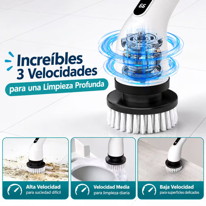 🧼 Cepillo de Limpieza Eléctrico 9 en 1 – Limpieza más práctica y sin tanto esfuerzo