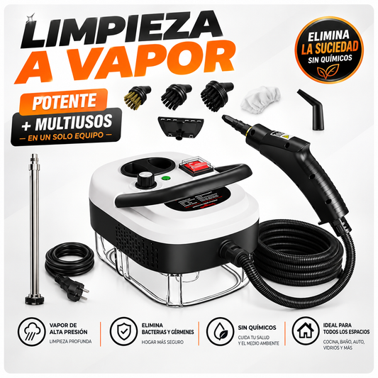 La grasa pegada que nada quita... se rinde ante el vapor