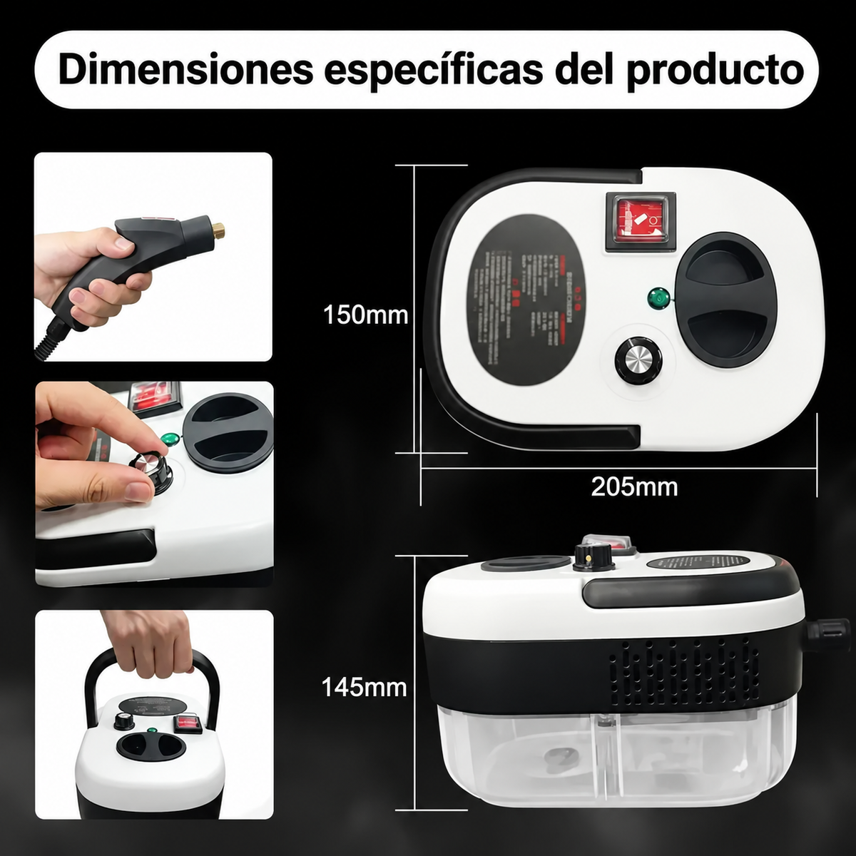 La grasa pegada que nada quita... se rinde ante el vapor