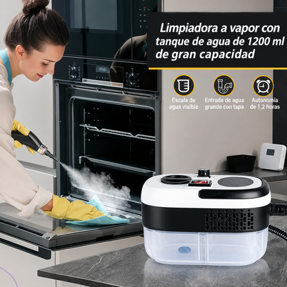 La grasa pegada que nada quita... se rinde ante el vapor